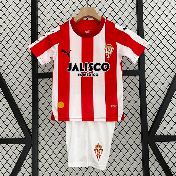 Camiseta Sporting De Gijón Primera Equipación Niño 2023/2024